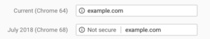 google http warning